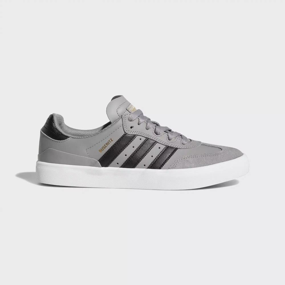 Adidas Busenitz Vulc RX Tenis Para Skate Grises Para Hombre (MX-92325)